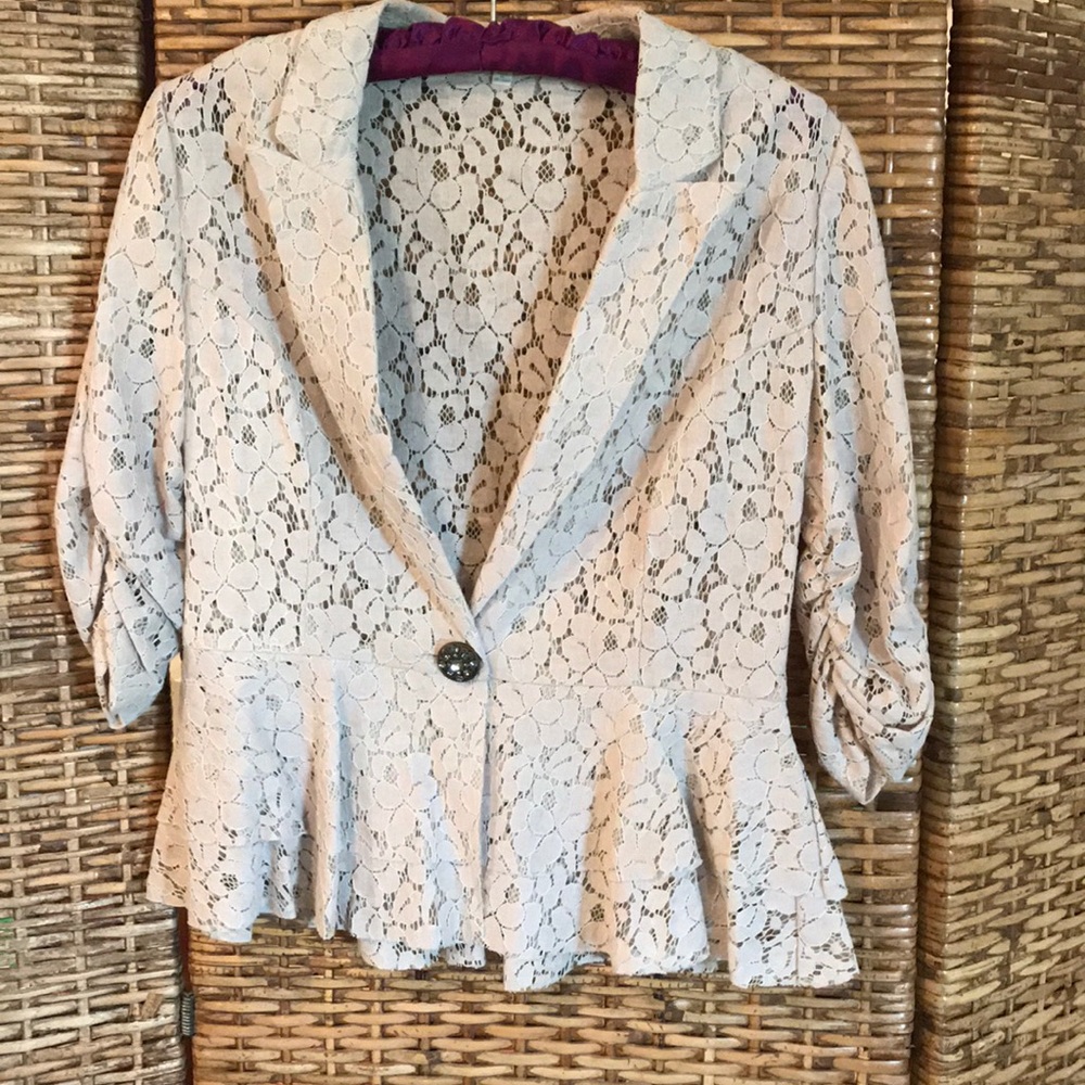 Lace jacket